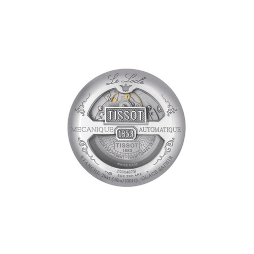 티쏘 남자시계 르로끌 파워매틱80 로즈골드 콤비 백화점AS